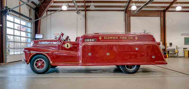 Old fire truck photo