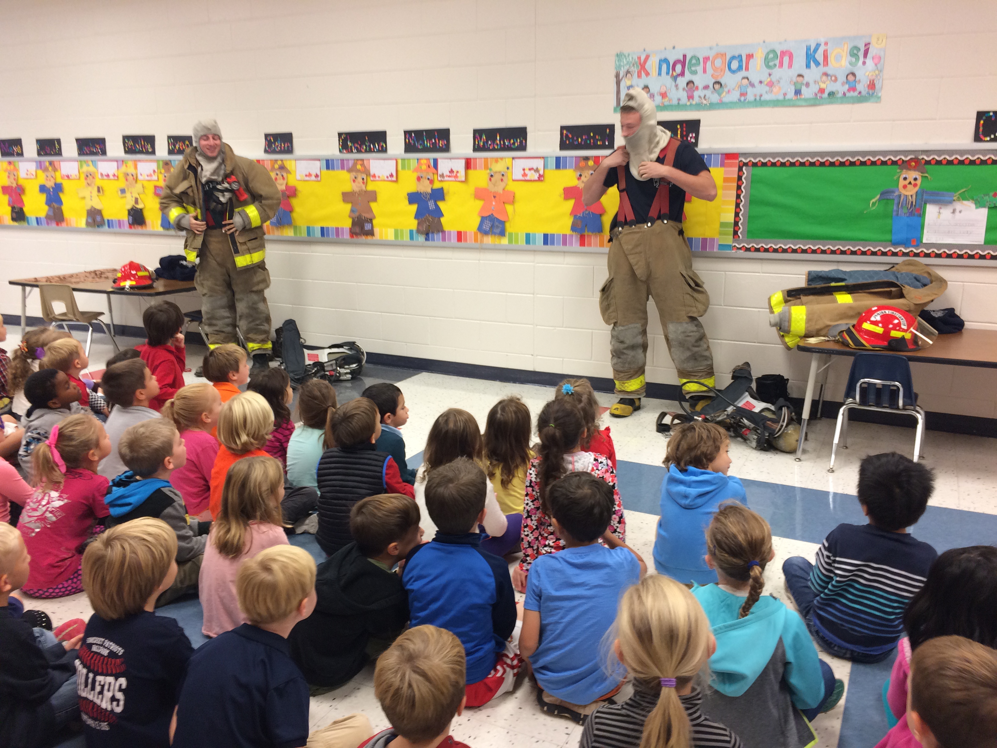 October 8 2016 Fire Education At Tewksbury Elementary School